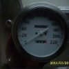 Vitezometru Rotund 220Km/h - Nou!