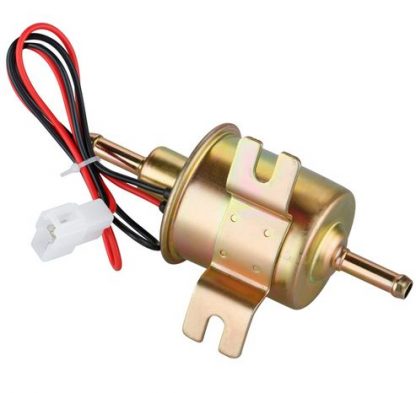 Pompa combustibil In/Out 8mm Benzina Motorina Auto - Moto ATV 12 Volt - imagine 2