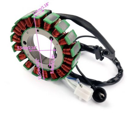 Stator Yamaha XV1100 Virago 86-99 XV750 Virago 88-97 - imagine 2