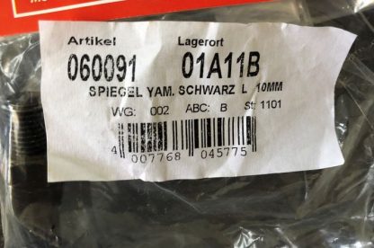 Set oglinzi rotunde Yamaha XT  filet M10 - imagine 3