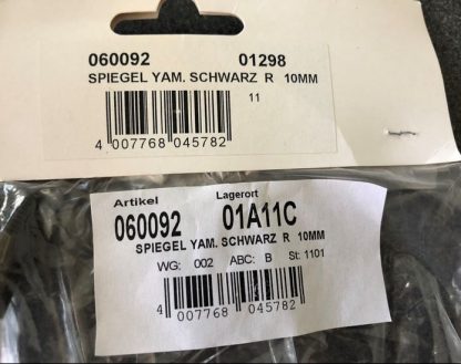Set oglinzi rotunde Yamaha XT  filet M10 - imagine 4