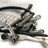 Suport fata dreapta cu scarita si pedala frana Yamaha R6 RJ11 RJ15 2006-2016
