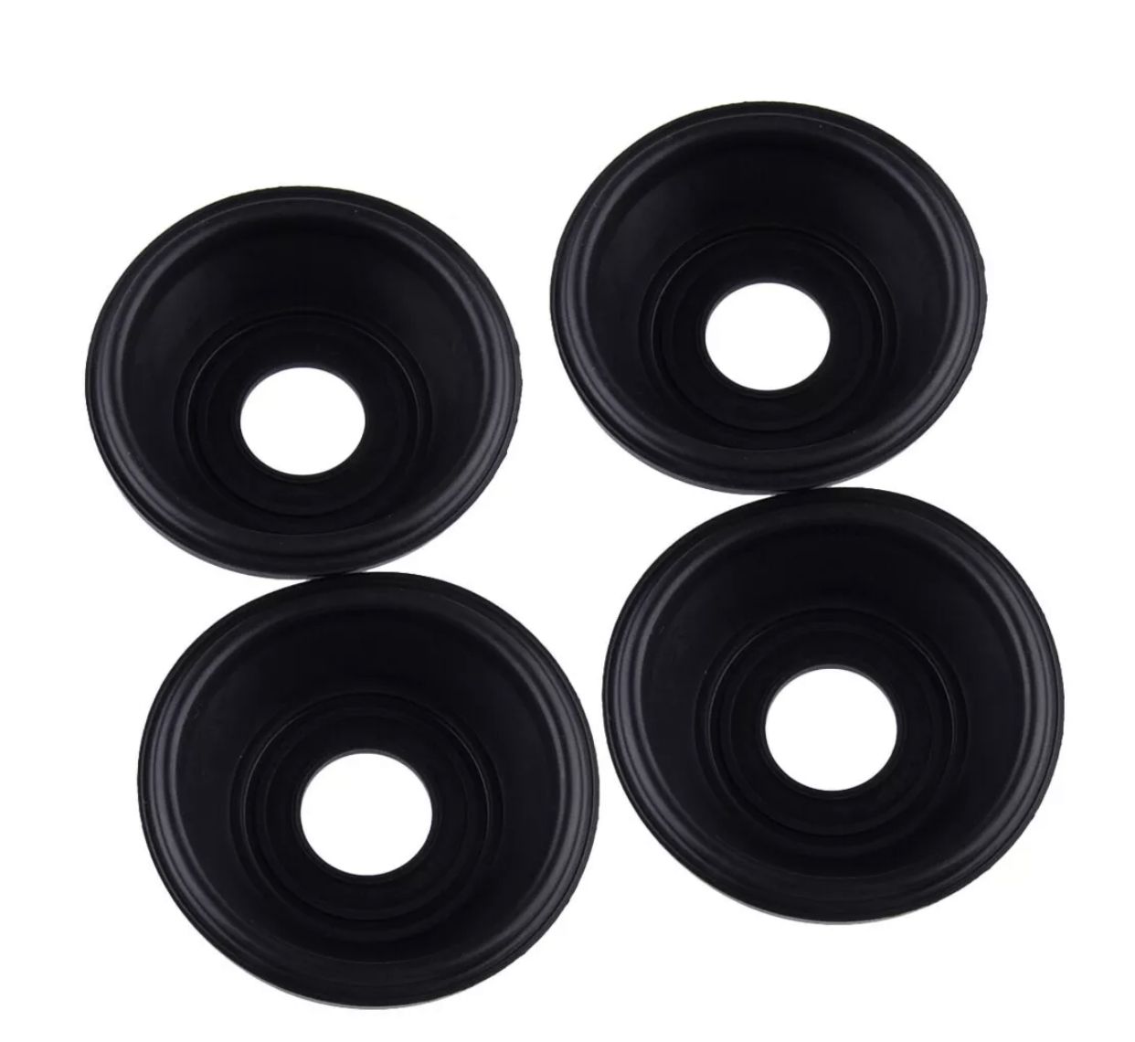 Set Of 2 Carburetor Slide Diaphragms For Kawasaki ER500 / EX500 Ninja 1987-2009 Keihin CVK