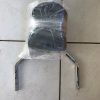 Sissybar universal custom Honda Kawasaki Suzuki Yamaha 380mmx280mm - imagine 2