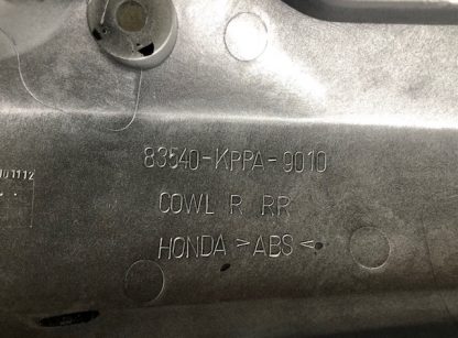 Honda CBR125R JC39 07-10 JC34 04-06  Carena spate dreapta - imagine 3