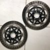 Set discuri frana fata 320mm Kawasaki ZXR750 ZX-9R ZX-7R ZX-12R VN1500 VN1600 ZZR1100 ZZR1200 Suzuki VZ1600 M1600 - imagine 3