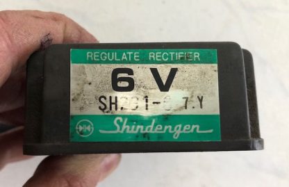 Honda CM125 T 1978-1991 Releu incarcare SH231-6  6V - imagine 4