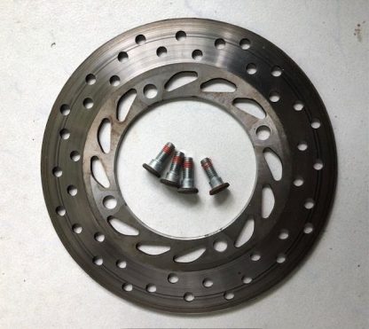 Honda CBR125R JC50 11-17 JC39 07-10 JC34 04-06  Disc frana spate 3,78mm cu suruburi - imagine 2