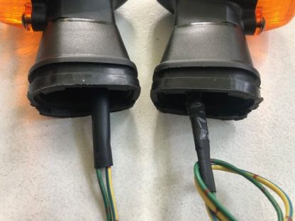 Set semnalizatoare fata Kawasaki ZX-6R 7R 9R 12R EX 500R NINJA GPZ ZR-X ZX-R - imagine 2