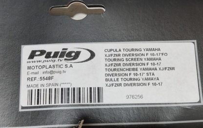 Parbriz PUIG 5548F Yamaha XJ6 FZ6R 2010-2017 - imagine 2