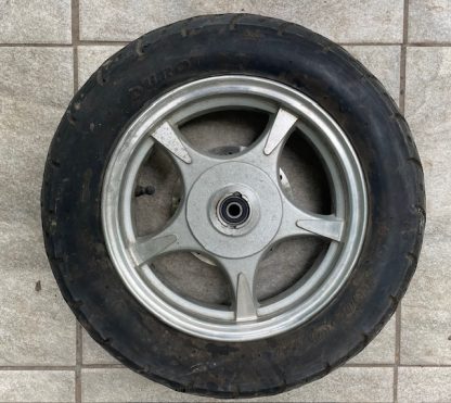 Scuter China  50cc GY6 4T  Baotian Benzhou Yiying Rex Znen Roata fata completa 10" M2.15x10 - imagine 5
