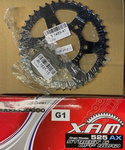 Set Lant 525x112  Pinioane 41/15  Kawasaki Z1000 2010-2013