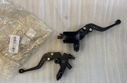 Set manete frana ( pompa hidraulica) ambreiaj (cu cablu) pentru ghidon 22mm Moto/ATV
