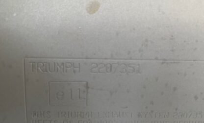 Tobe esapament originale 2207352+2207351 Triumph Speed Triple 1050 2011-2015  Tiger 1050 11-14 - imagine 8