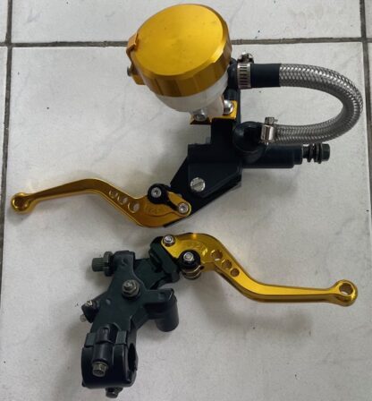 Set manete frana ( pompa hidraulica) ambreiaj (cu cablu)  Honda CB600F Hornet 1998-2006 - imagine 2