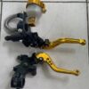 Set manete frana ( pompa hidraulica) ambreiaj (cu cablu)  Honda CB600F Hornet 1998-2006 - imagine 3
