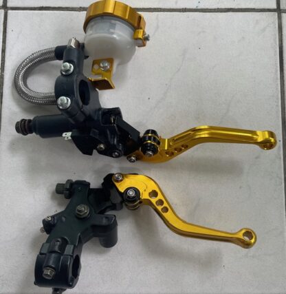 Set manete frana ( pompa hidraulica) ambreiaj (cu cablu)  Honda CB600F Hornet 1998-2006 - imagine 3