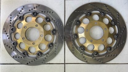Suzuki  GSF600 GSF 600  (GN77B) Bandit 1995-1999  Set Discuri frana fata  3,70-3,80 mm - imagine 2
