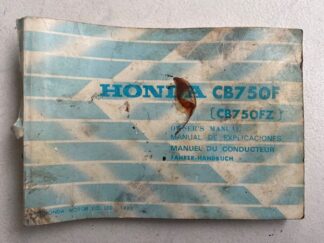 Honda CB750F (RC04) Boldor 1979-1983 Manual de utilizare ( Owners Manual)